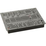 Behringer 2600 GRAY MEANIE speciale editie semi-modulaire analoge synthesizer met 3 VCO's, multimodale VCF en Spring-nagalm in 8U rack-mount formaat.