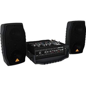 Behringer Passieve PA-luidsprekerset P (Passief, 1x 200 W), Monitorluidspreker, Zwart