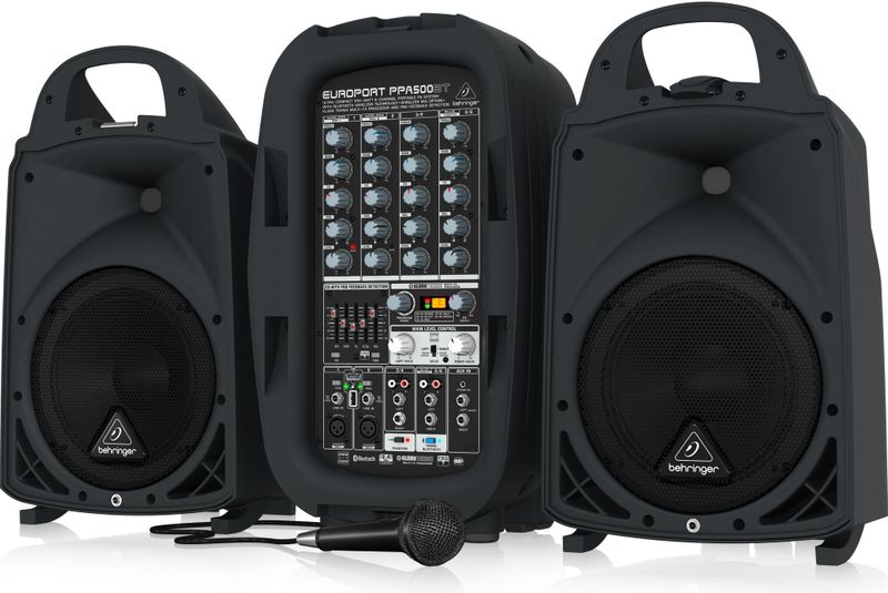 Behringer - PPA500BT - Passieve PA-luidsprekerset - Zwart