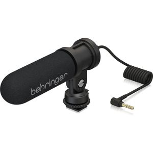 Behringer - VIDEO MIC X1 - Condensatormicrofoon - Zwart - Voor Mobiele Apparaten