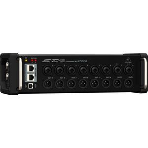 Behringer SD8 Digital Snake I/O podiumbehuizing