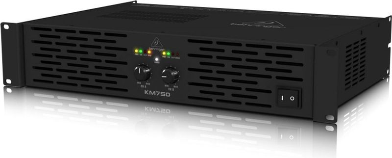 KM750 - Eindversterker - Zwart - Staal - 750 Watt