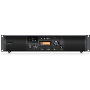 Behringer - NX3000D - Vermogensversterker - Zwart - Geïntegreerde DSP