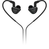 Behringer MO240 - Koptelefoon - Zwart - Bedraad met MMCX-aansluiting