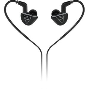 Behringer MO240 - Koptelefoon - Zwart - Bedraad met MMCX-aansluiting