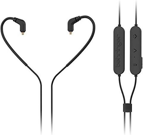 Behringer BT251-BK Bluetooth Draadloze Adapter voor In-Ear Monitors met MMCX-connectoren