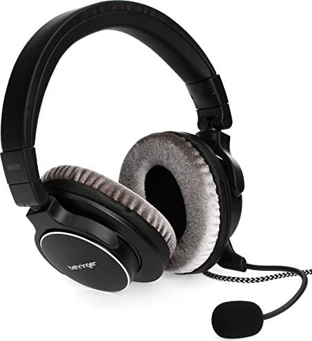 Behringer BH470U Hoogwaardige stereo koptelefoon met afneembare microfoon en USB-kabel