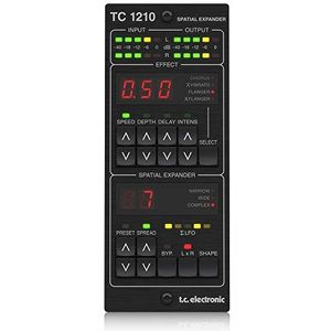 TC Electronic TC1210-DT Single Space Extender met optionele hardwarecontroller en kenmerkende presets