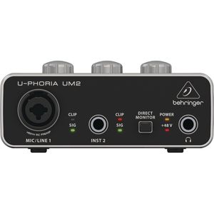 Behringer U-Phoria UM2 USB Audio Interface - USB audio interface