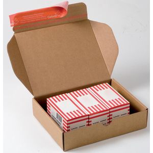 20x ColomPac® verzenddoos 192 x 155 x 43 mm - E- golf (± 1,5 mm) Karton - Universele verzenddozen