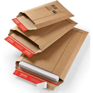 ColomPac® Kartonversandtaschen für DIN A4+ braun