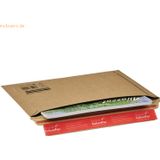 ColomPac Wellpappversandtasche 360x250x50 braun Querbefüllung