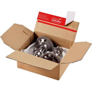 20x ColomPac® postdoos 260 x 220 x 130 mm - B- golf (± 3,0 mm) Karton - Universele verzenddozen