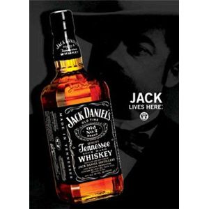 Empire 3D poster Jack Daniels Bottle MDF frame