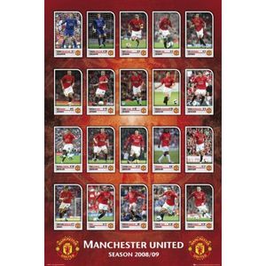 Empire 158260 Voetbal - Manchester United - Voetbalposter - 61 x 91,5 cm