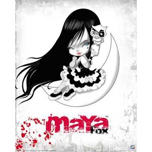 Empire Merchandising Maya Fox Moon mini-poster + extra artikelen