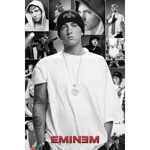 Eminem - collage - muziekposter foto Rap Hiphop - grootte 61 x 91,5 cm