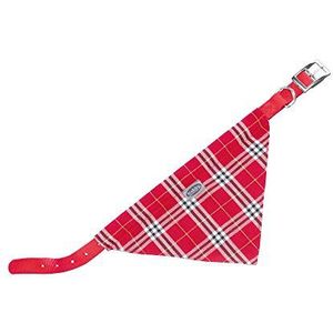 Nobby Halsband met doek, rood L: 50 cm, B: 20 mm, 1 stuk