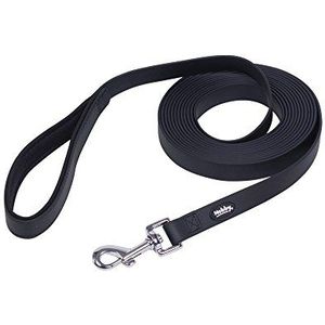 Nobby Cover Tracking Leash, 5 m/20 mm, Zwart
