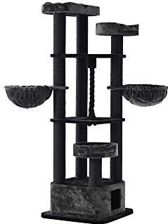 Nobby Kratzbaum Musan 70x70x203cm schwarz/grau