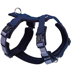 Nobby 80448-06 servies Daily Walk Comfort blauw; S-M: Borst: 32-36 cm, Buik: 48-65 cm