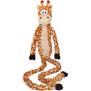 Nobby Lange pluche giraffe met touw aan de binnenkant, 113 cm, 1 stuk