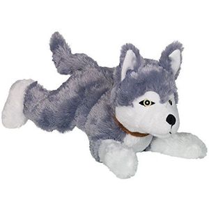 Nobby Pluche hond liggend husky 35 cm, 1 stuk