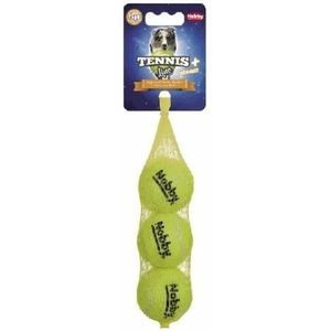 Nobby Tennisballen met Squeaker S 5 cm 3 stuks