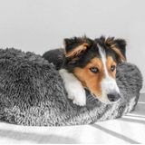 Kuschelbett Donut Classic Esla grau Hundebett - Nobby