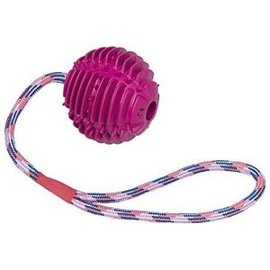 Nobby 62382 rubberen bal met touw