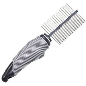 Nobby Starline Professionele Grooming Range Dubbele Kam voor Hond/Kat, 18-35 Tanden