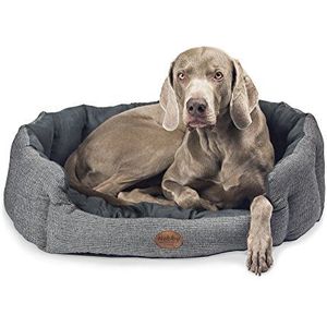 NOBBY Komfort Bett oval JOSI Komfort Bett oval JOSI grau 55 x 50 x 21 cm