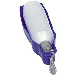 Nobby Reisfles voor honden, 500 ml, blauw