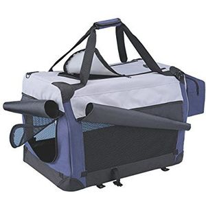 Nobby Traveller PLUS blauw/grijs L x B x H: 92 x 64 x 64 cm