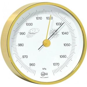 Barigo 116 ms -  barometer - messing -  Ø 8,5 cm