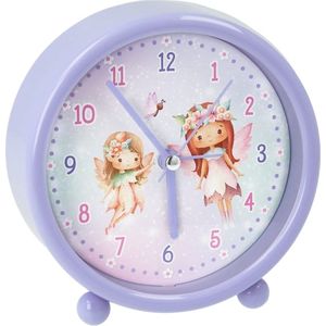 BB meisjes wekker fee lila