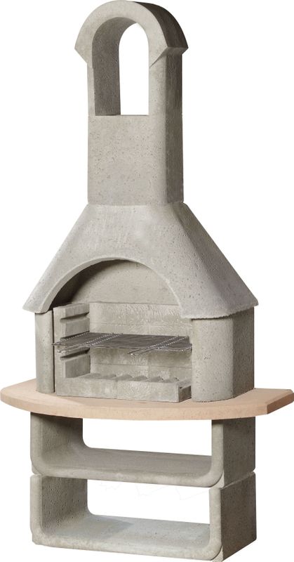 Betonnen - Stenen barbecue incl. rooster (Las Palmas Cortina) - Warentuin over zee