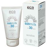eco cosmetics - Sensitive Zonnemelk - SPF 30 - 75 ml