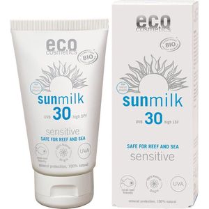 eco cosmetics - Sensitive Zonnemelk - SPF 30 - 75 ml