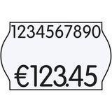 CreenLine Preisetiketten weiß ablösbar 26,0 x 16,0 mm, 36 Rollen