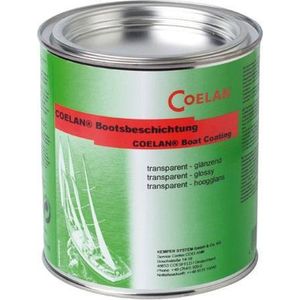 Coelan Hoogwaardige polyurethaan scheepscoating / 750 ml transparant glans