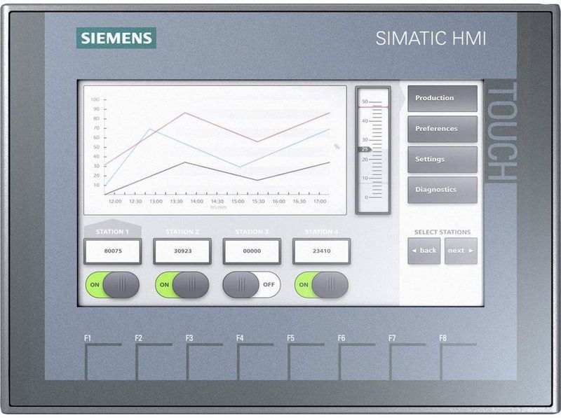 Siemens - SIMATIC HMI - KTP700 Basis - UPS Accessoires - Kleur - 7 inch TFT