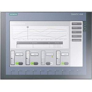 Siemens - 6AV2123-2MA03-0AX0 PLC-Displayuitbreiding - 24 V/DC - Simatic HMI KTP1200 Basic DP - 12 Inch TFT-Display