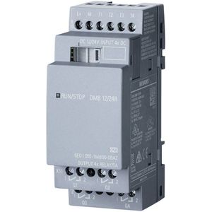 Siemens STLOGO 6ED1055-1MB00-0BA2 Logo DM8 12/24R 0BA2 SPS-uitbreidingsmodule 24 V/DC