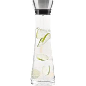HI Waterkaraf met filter 1 L transparant