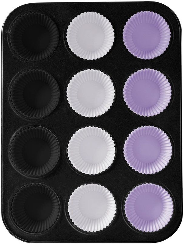 Bakvorm - Rond - Zwart - Metaal