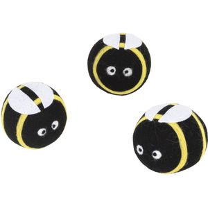 HI - Drogerballen - Bijen - Set van 3 - Voor Zachte en Kreukvrije Was