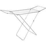 HI - Wasrek - Zilver - Metaal - 171 x 54 x 89 cm - Max 15 kg