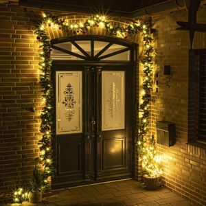 Weihnachtsgirlande 80 LEDs Warmweiß HI