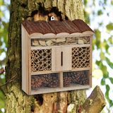 HI Insectenhotel - 30x9,5x30 cm - Hout Naturel